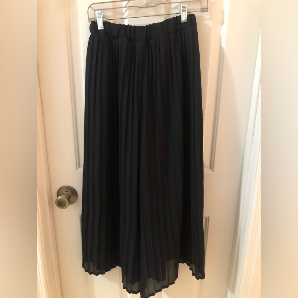 Japanese Casual Style Pleated wide pants for Women